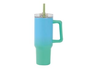 Taza de Viaje 1200 ml sombreada verde/azul