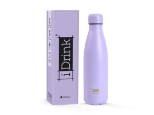 Botella Térmica 500 ml violeta pastel