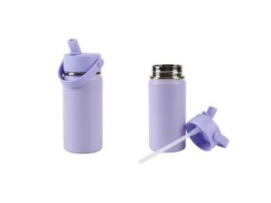 Botella Térmica 400 ml con asa lila