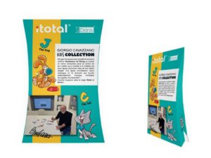 Affiche de comptoir pour collection Cavazzano A4 français