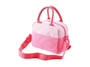 Bolsa de almuerzo rosa pastel