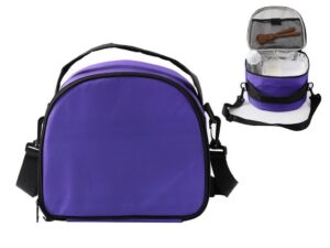 Bolsa de almuerzo violeta