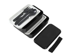 Caja de Almuerzo negra
