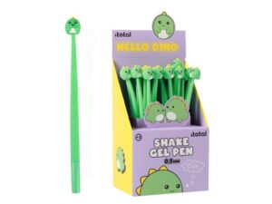 Bolígrafo flexible HELLO DINO - expositor 24 uds