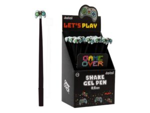 Bolígrafo flexible LET'S PLAY - expositor 24 uds