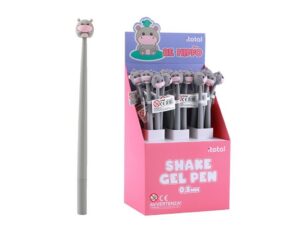 Boligrafo flexible HIPPO - expositor 24 uds