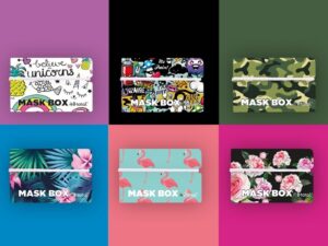 Assortimento porta mascherine