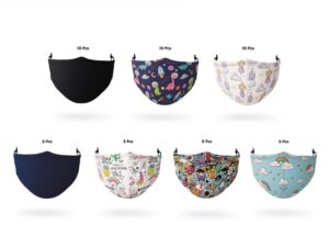 Assortimento 50pz 7 disegni kids (no bandiera italiana)