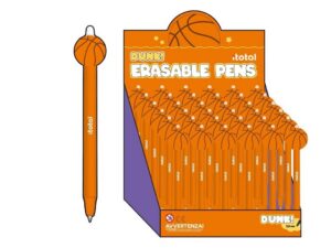 Bolígrafo Borrable 3D BASKETBALL - expositor 24 uds