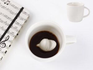 Taza de cerámica 3D Tiburón