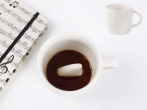 Taza de cerámica 3D Aleta