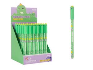 Bolígrafo Borrable con Tapa HELLO DINO - expositor 36 uds