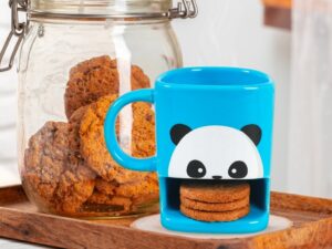 Taza Porta Galletas Panda