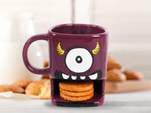 Taza Porta Galletas Monstruo
