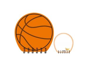Bloc de Notas BASKETBALL - expositor 24 uds