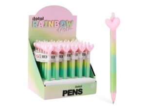 Bolígrafo Borrable RAINBOW DREAM - expositor 36 uds