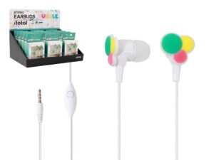 Auriculares BUBBLES - expositor 15 uds