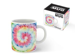 Taza de cerámica TIE DYE