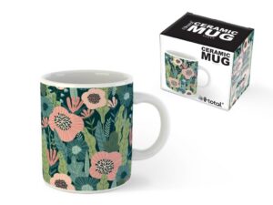 Taza de cerámica FLOWERS JUNGLE
