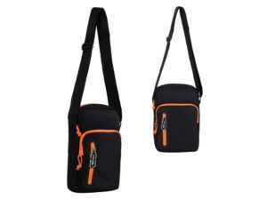 Bandolera RPET detalles naranja