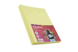 SUBCARPETA 180G FOLIO 50H AMARILLO