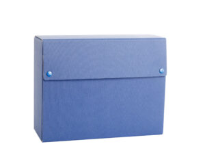 CAJA LOMO FIJO 12CM GELTEX AZUL