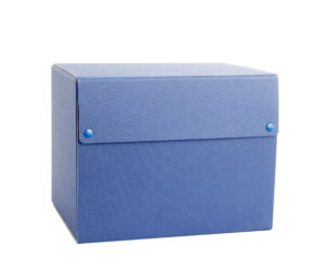 CAJA LOMO FIJO 25CM GELTEX AZUL