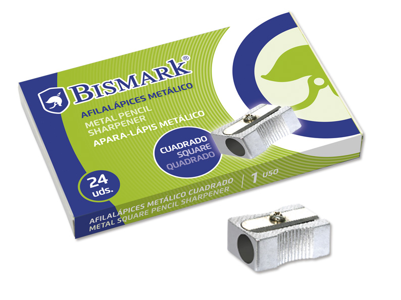 Afilalápices De Metal/ Rectangular Sencillo