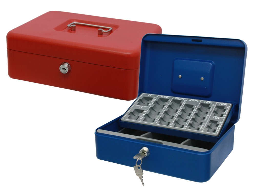 Cajas De Caudales Con Bandeja Para Euros