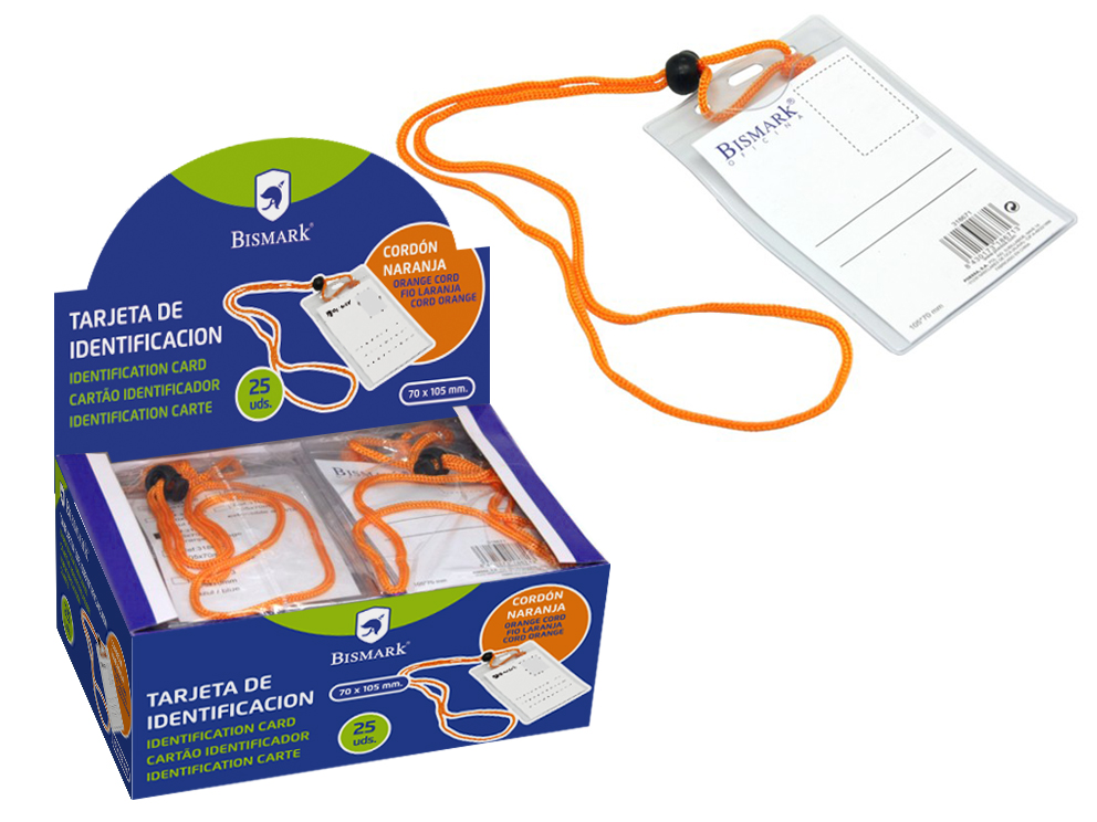 Tarjetas De Identificación Con Cordón