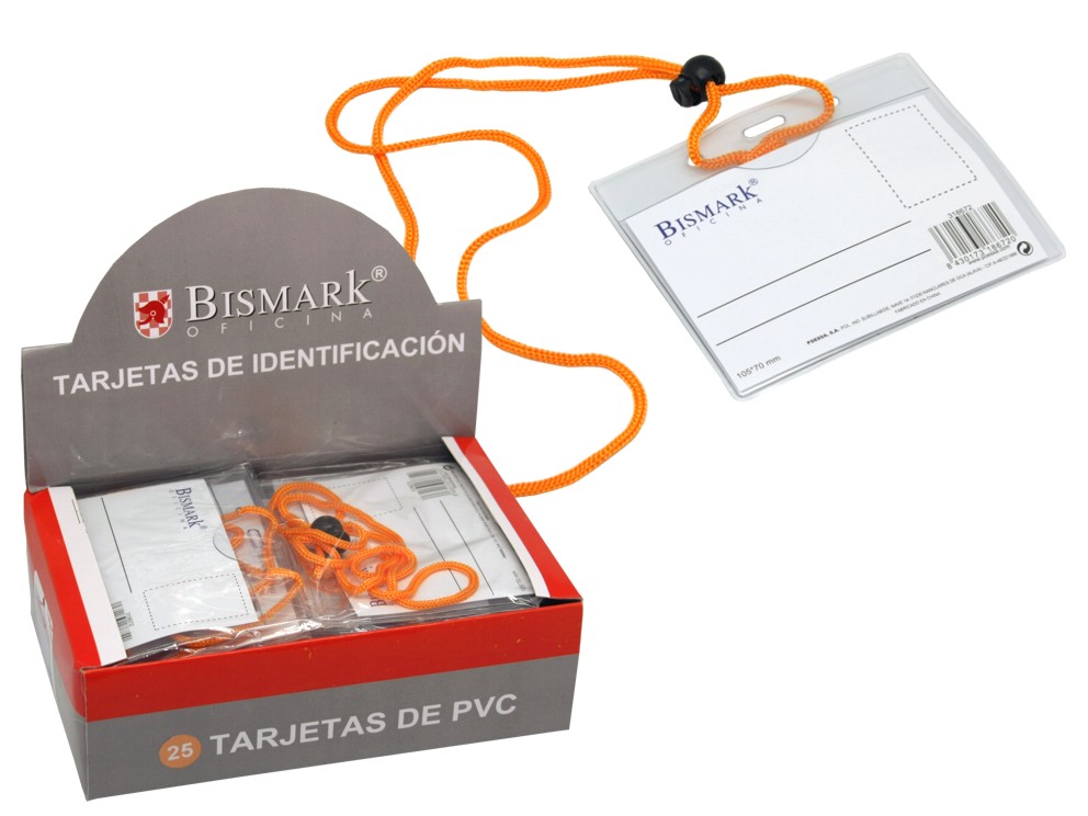 Tarjetas De Identificación Con Cordón