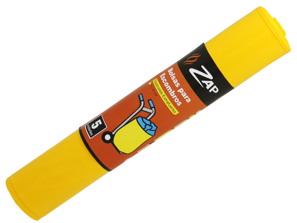Bolsa Basura Zap Especial Escombros 5 Uds.