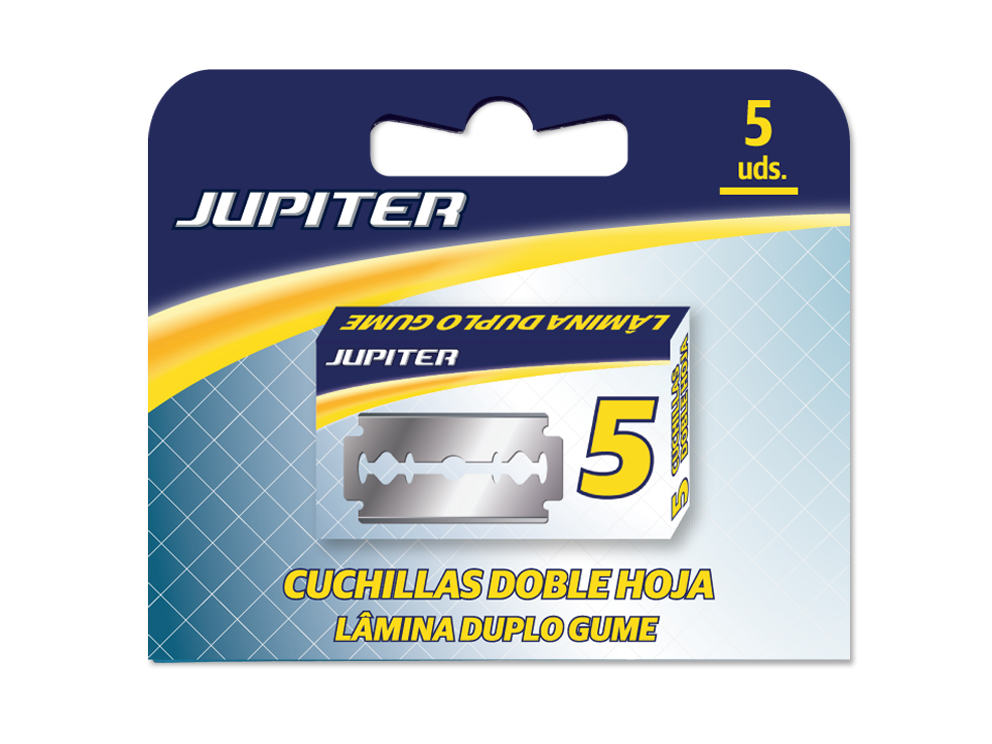 Recambio Jupiter Cuchilla Doble Hoja Blister 5 Uds