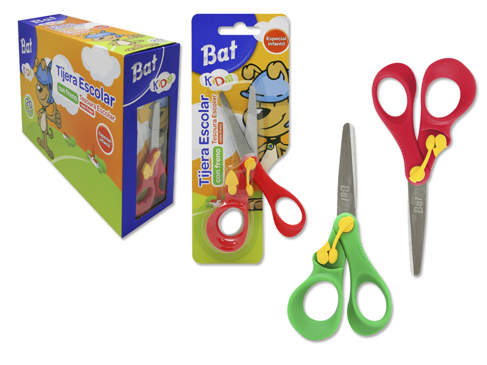 Tijera Escolar 5 Bat Con Freno Quality