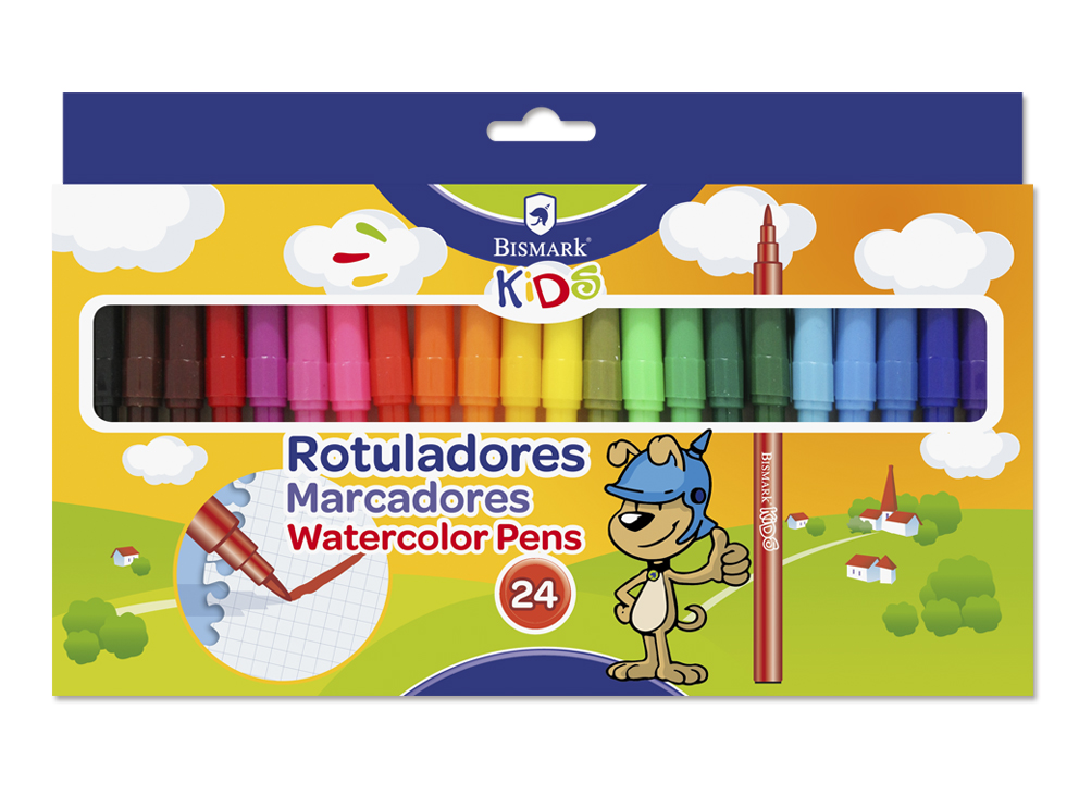 Rotuladores Bismark Kids En Caja (24)