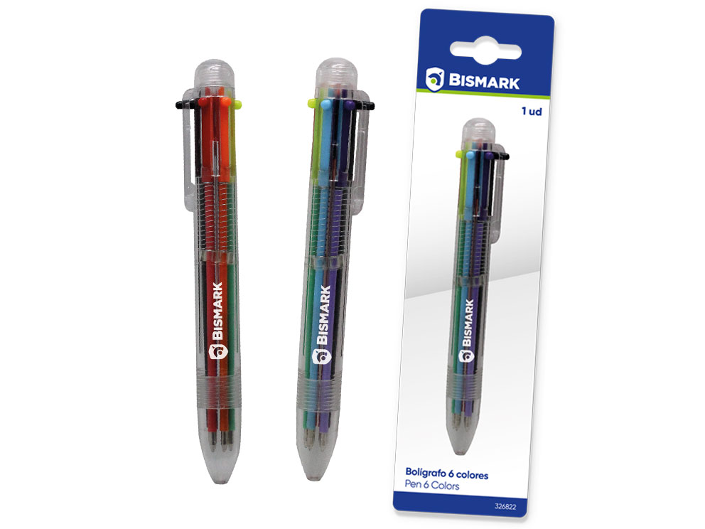 Bolígrafo Bismark 6 En 1