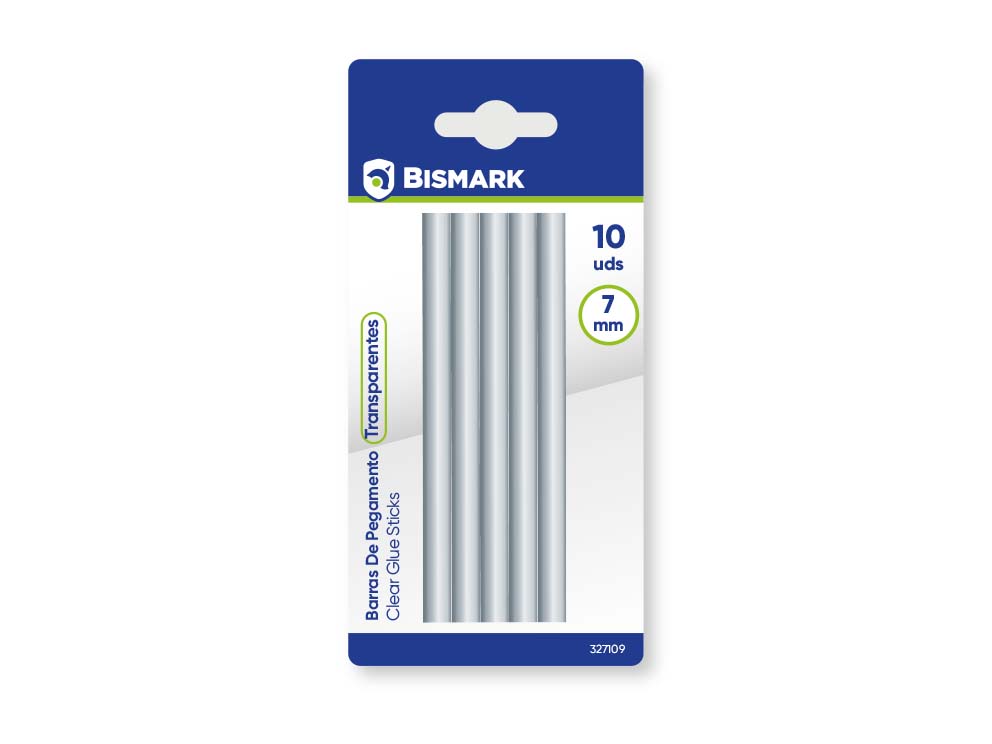 Barras De Pegamento 10 Uds. Transparente 7,2 x 100 mm