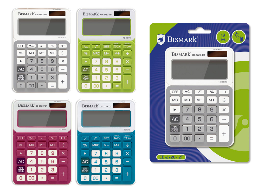 Calculadora Bismark Cd-2720