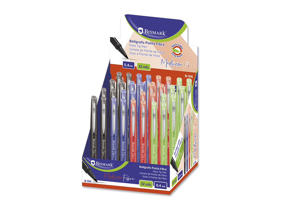Rotulador Cl Metal Punta Fibra Nylon - Expositor