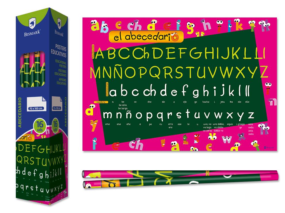 Poster Abecedario 70x100 Cm