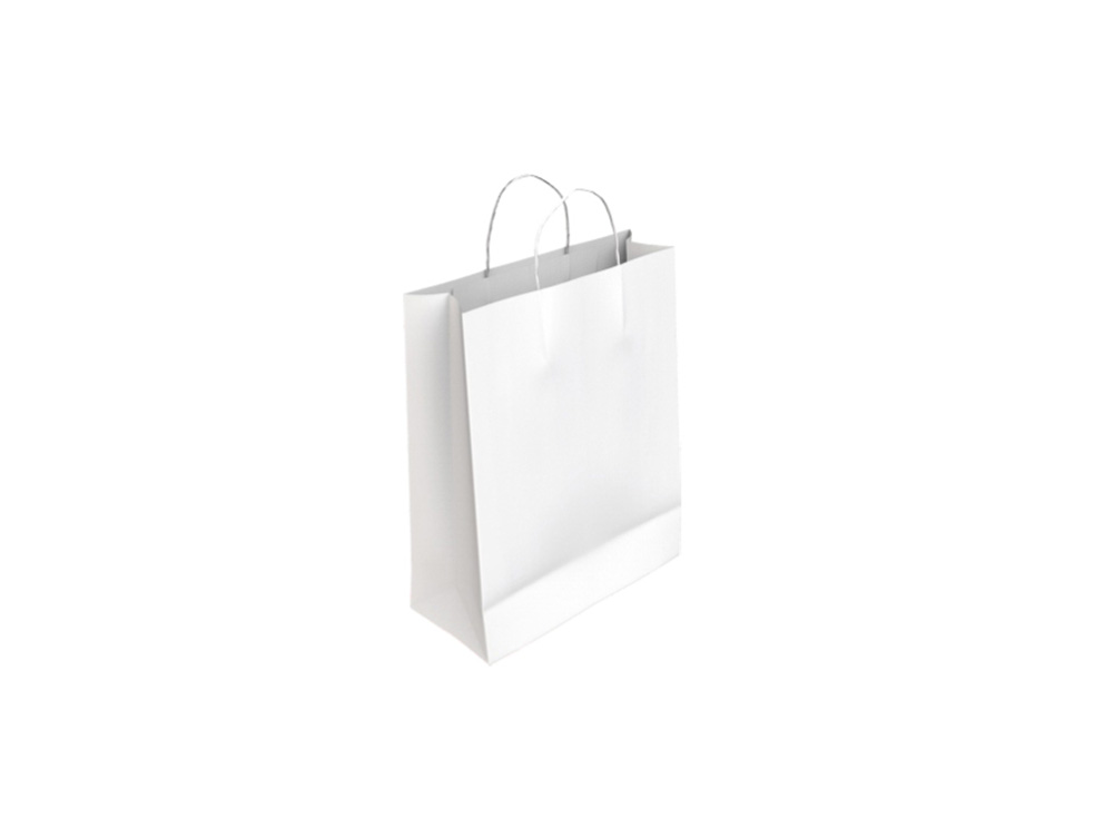 Bolsa Papel Celulosa Blanco Xs