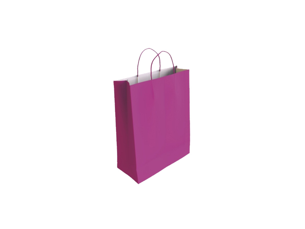 Bolsa Papel Celulosa Fucsia Xs