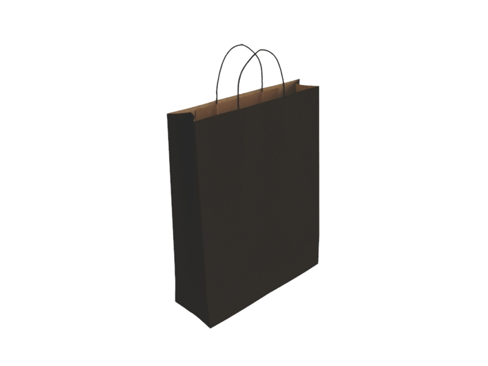 Bolsa Papel Kraft Negra S