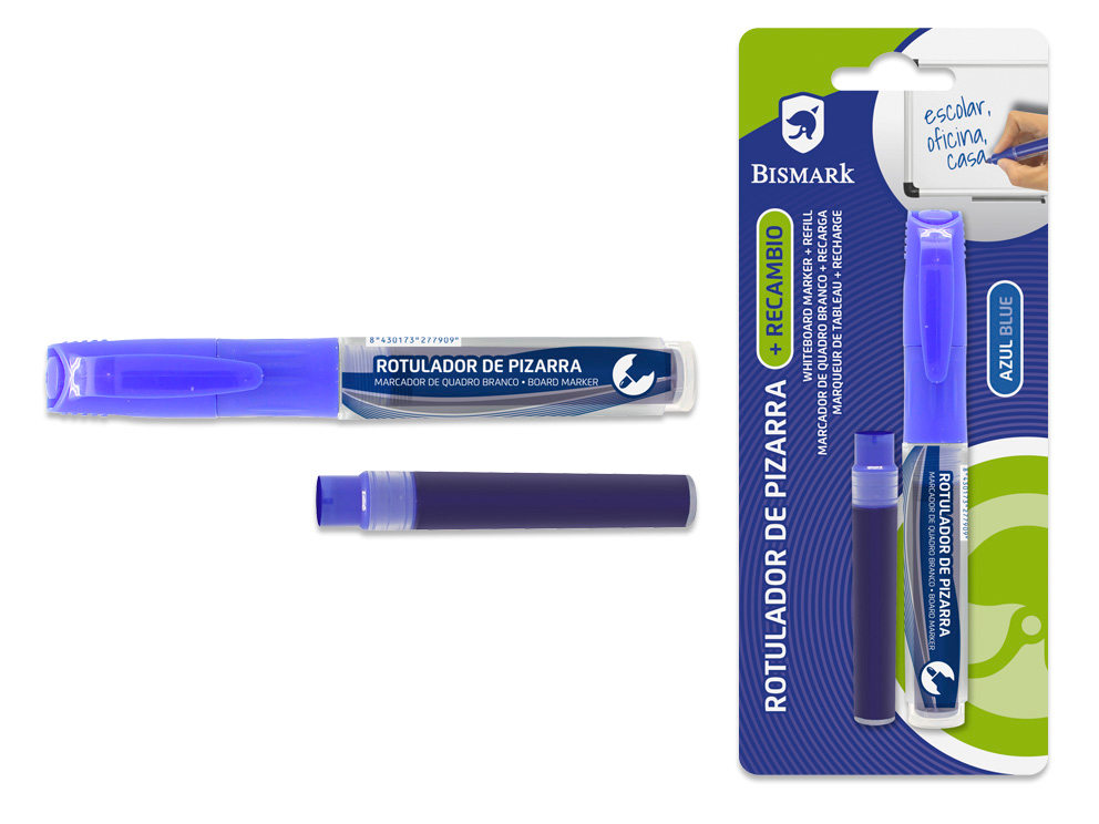 Rotulador Bismark Pizarra Con Recambio Blister