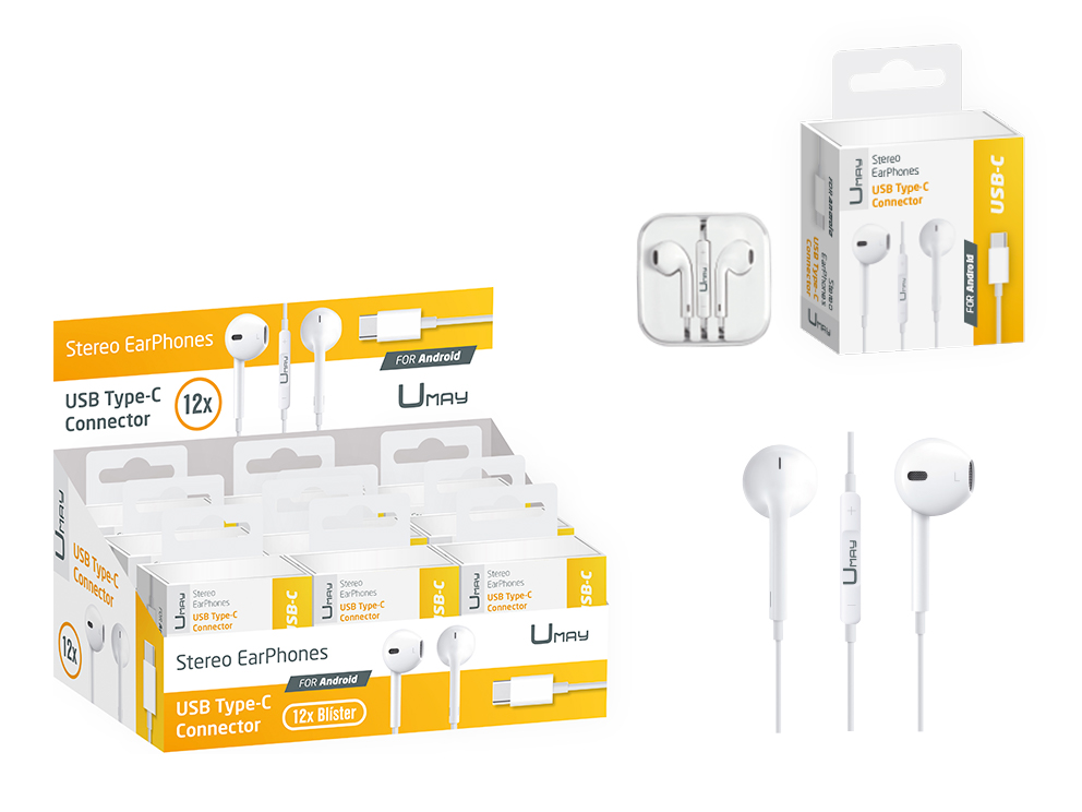 AURICULARES CABLE CONECTOR USB-C