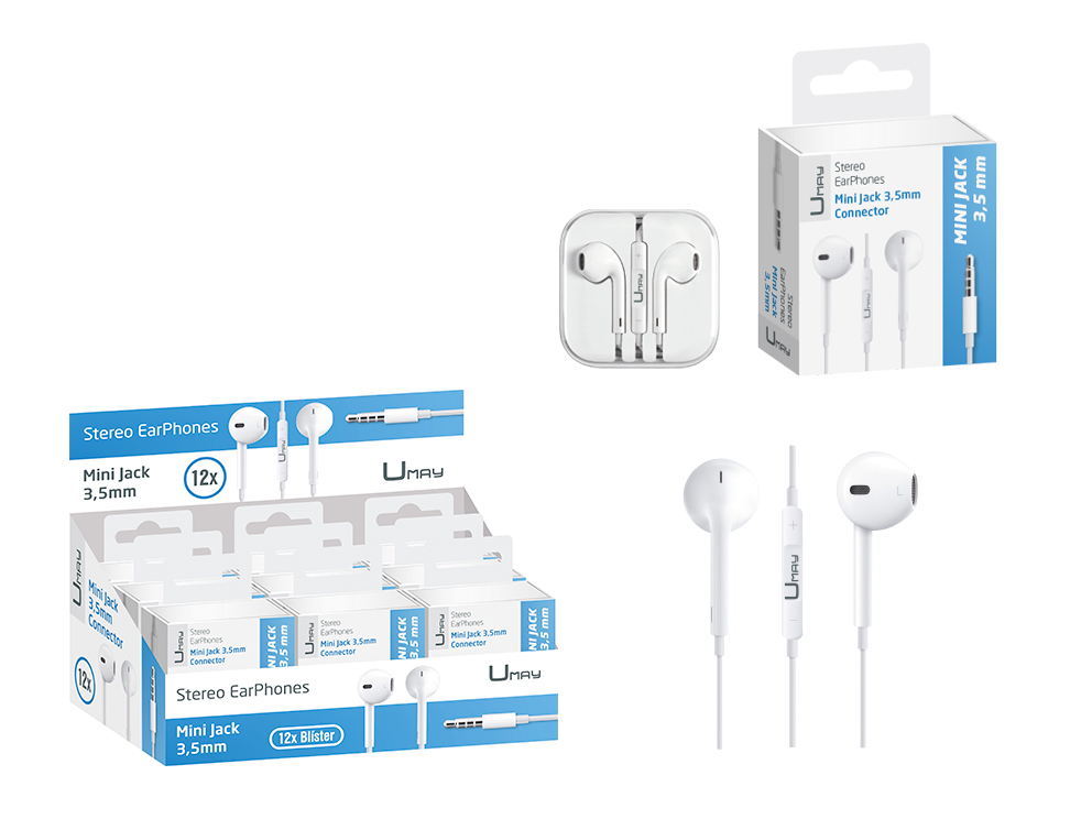 AURICULARES CABLE CONECTOR MINI JACK 3.5mm