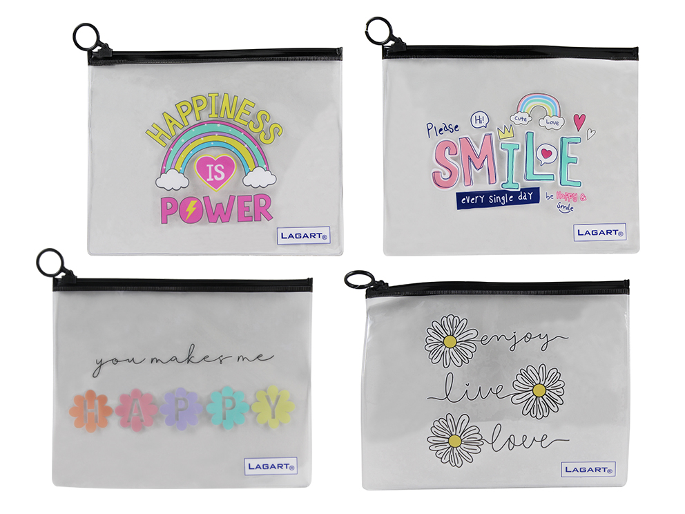 PORTATODO TRANSPARENTE SMILE