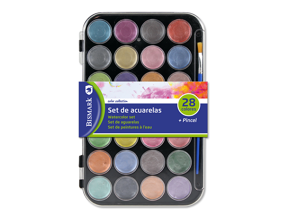 Set Acuarelas 28 Piezas