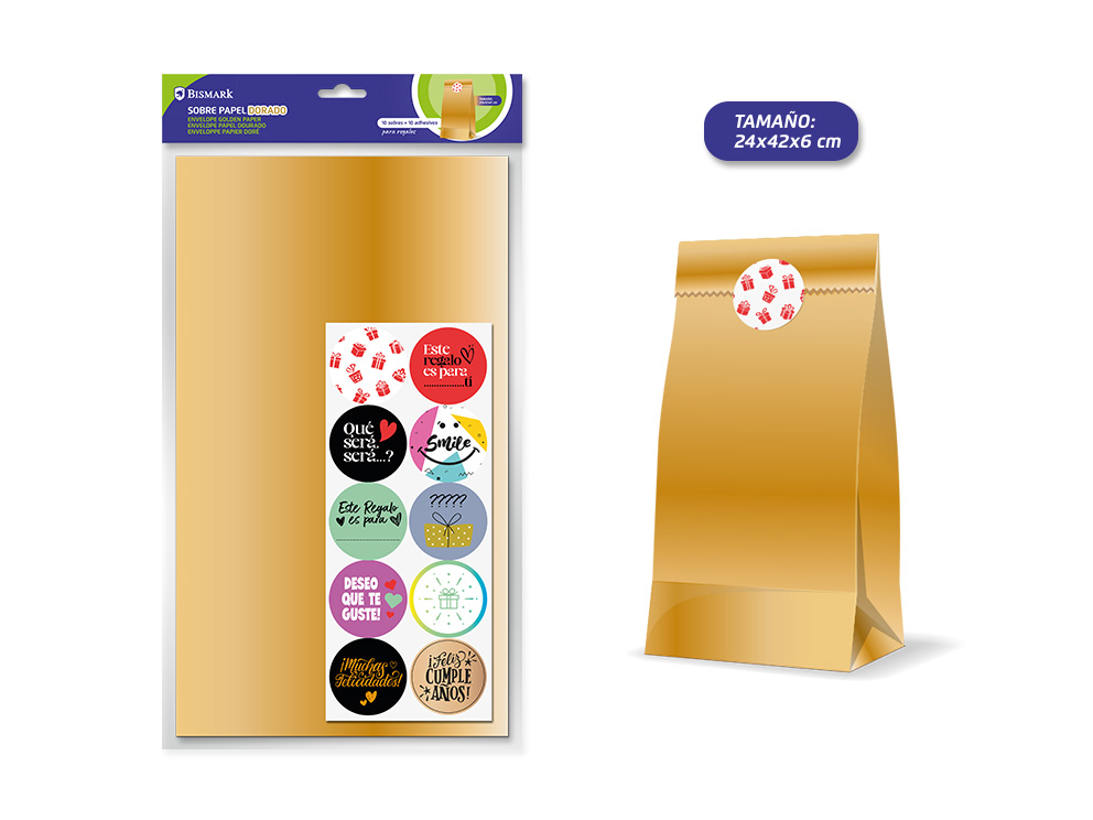 Sobres PACK 10 UND KRAFT