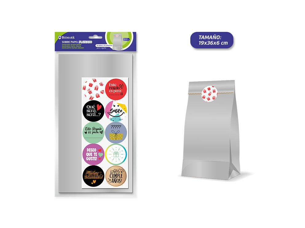 Sobres PACK 10 UND KRAFT